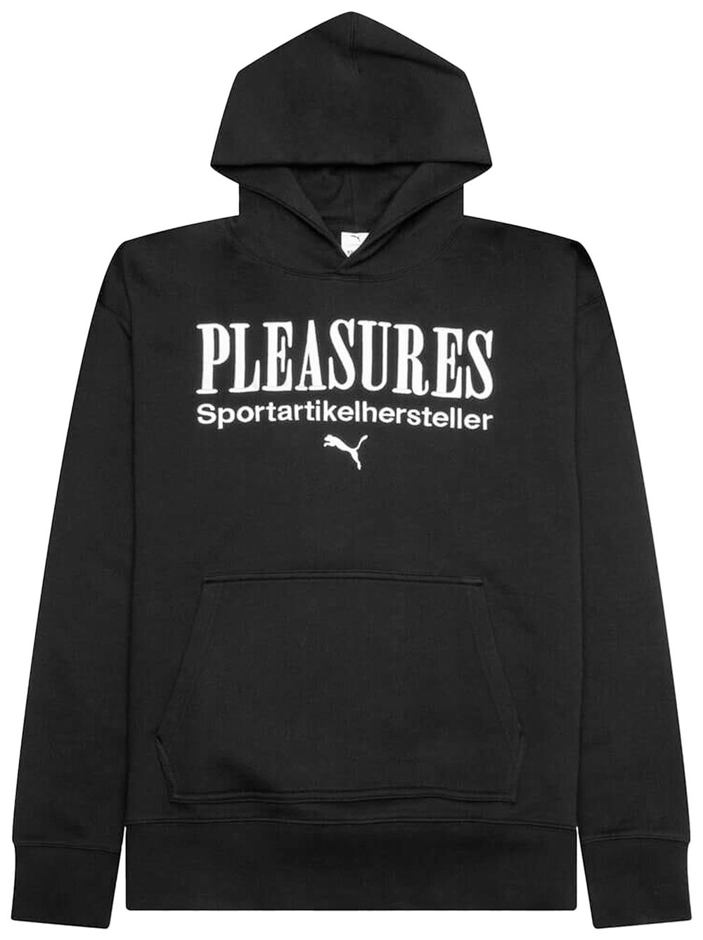 Puma x Pleasures Graphic Hoodie Black