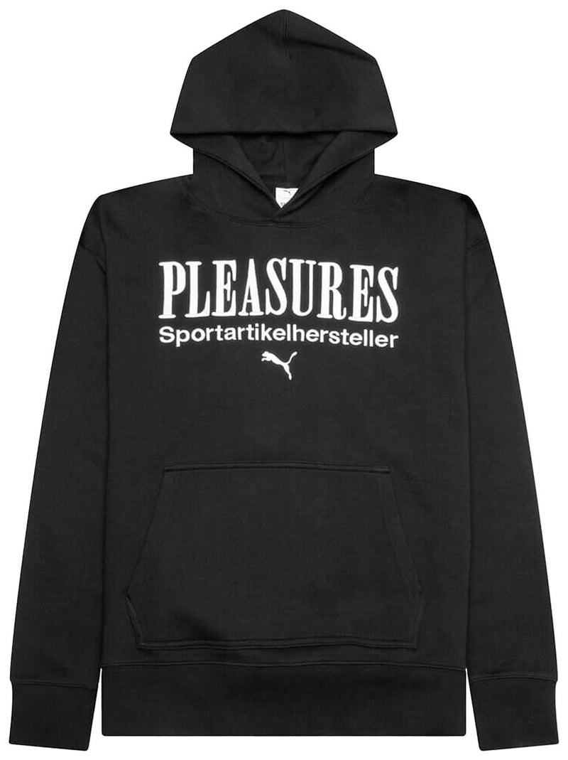 Puma x Pleasures Graphic Hoodie Black