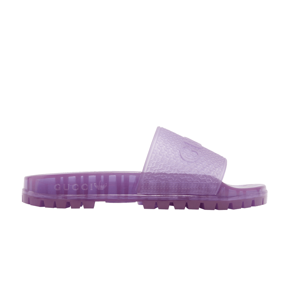 Gucci x adidas Wmns Adilette Slide Sandal 'Transparent Purple'