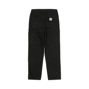 Carhartt WIP Double Knee Pants Black