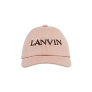 Lanvin Baseball Cap Ivoire Rose
