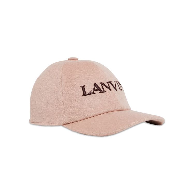 Lanvin Baseball Cap Ivoire Rose