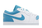 Air Jordan 1 Low WhiteCelestial GoldAquatone