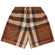 Burberry Jersey Shorts Birch Brown
