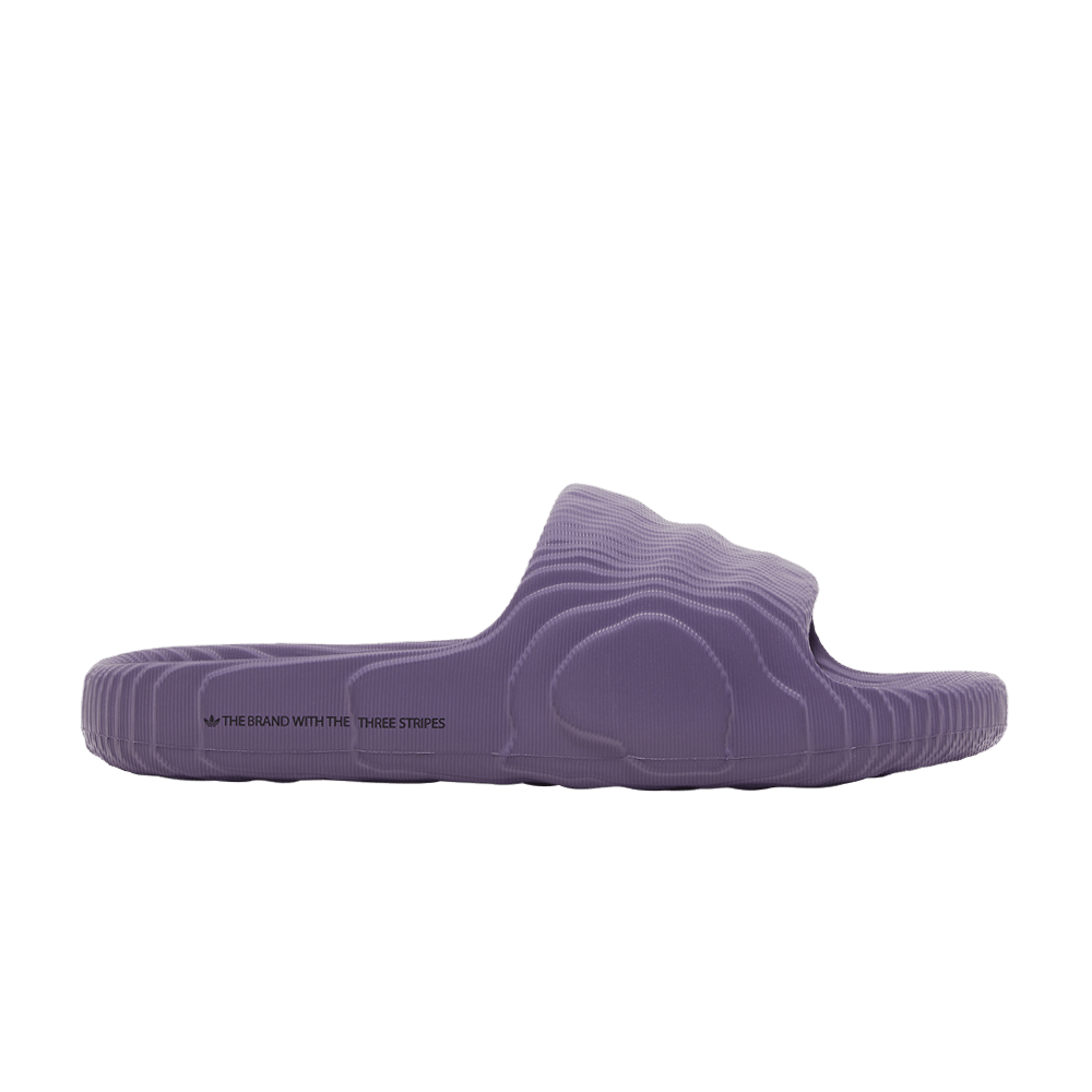 Adidas Adilette 22 Slides Tech Purple