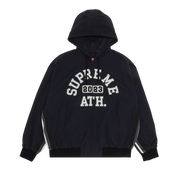 Supreme Appliqué Hooded Track Jacket Black