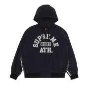 Supreme Appliqué Hooded Track Jacket Black