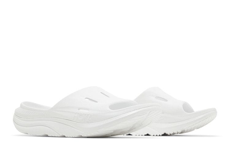 Hoka One One Ora Recovery Slide 3 White