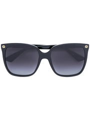 oversize gradient square sunglasses
