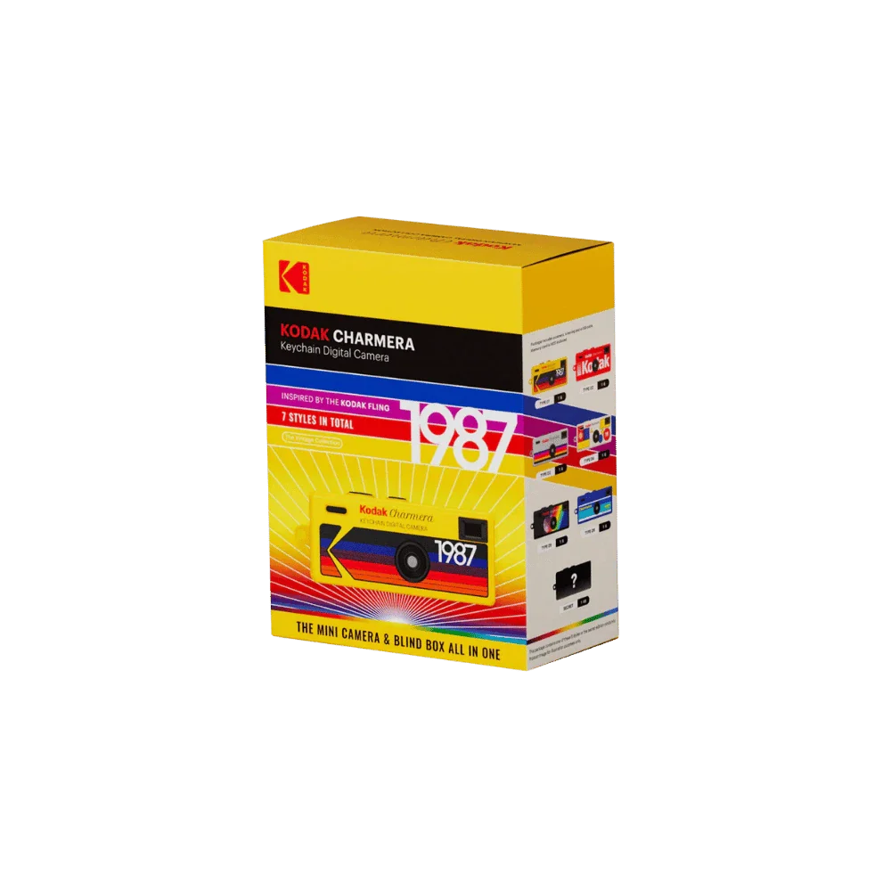 BUY 1 GET 1 FREE - Kodak Charmera Keychain Digital Camera Blind Box Collection