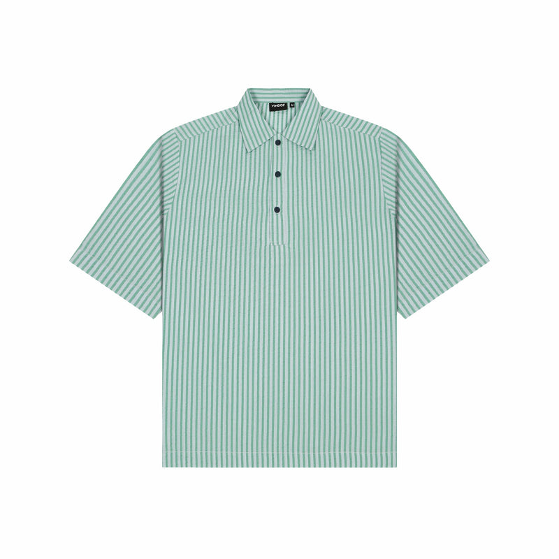 MINT STITCH POPOVER SHIRT