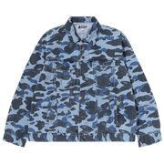 BAPE Color Camo Denim Jacket Indigo