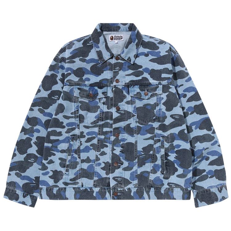 BAPE Color Camo Denim Jacket Indigo