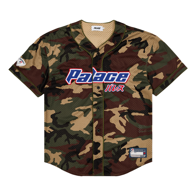 Palace Kawaii Baseball Jersey Camo