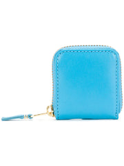 zip-around leather wallet