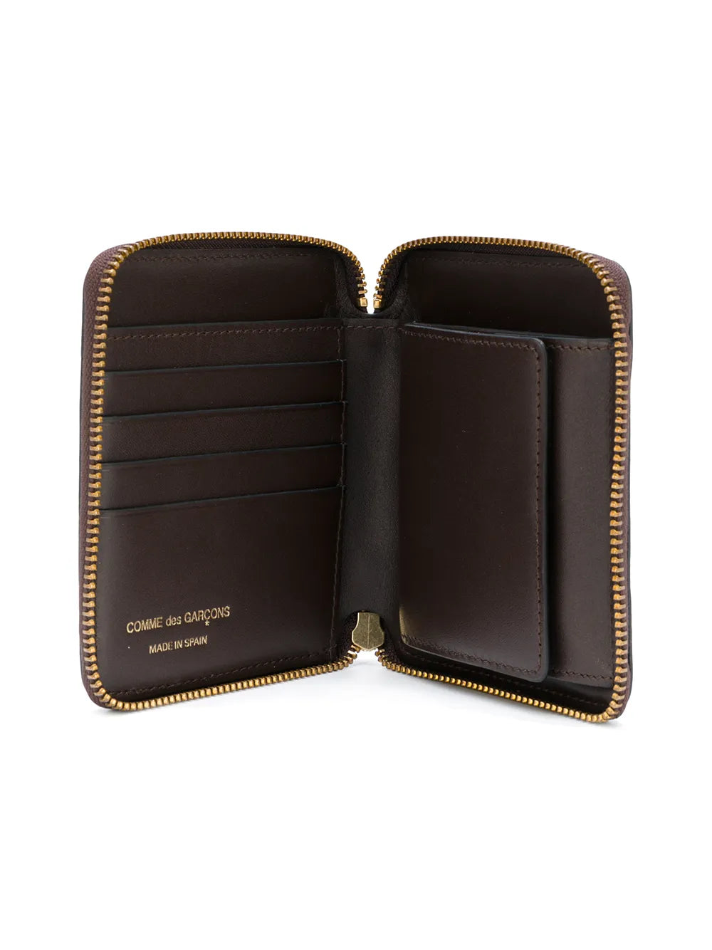 zip-around leather wallet