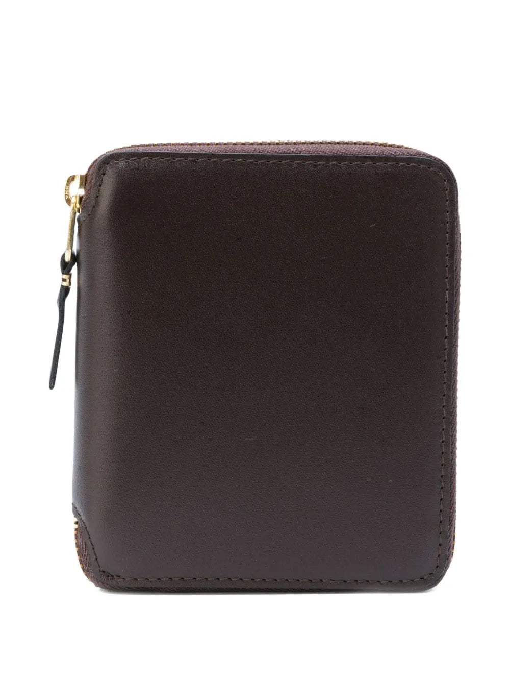 zip-around leather wallet