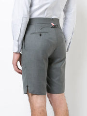 Super 120's twill tailored shorts