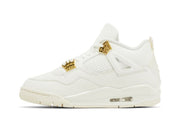 AIR JORDAN 4 RETRO Off WhiteMETALLIC GOLD-BLACK