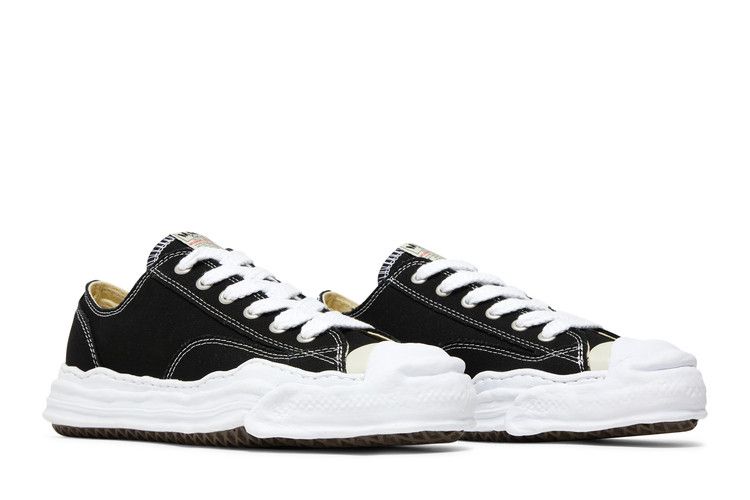 Maison Mihara Yasuhiro Hank OG Sole Canvas Low Black White
