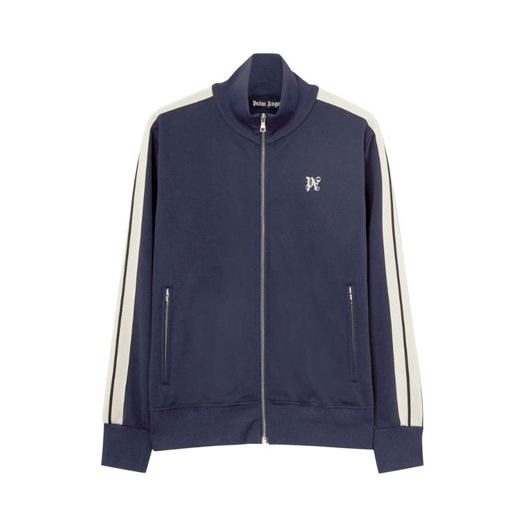 Palm Angels Monogram Classic Track Jacket Navy Blue