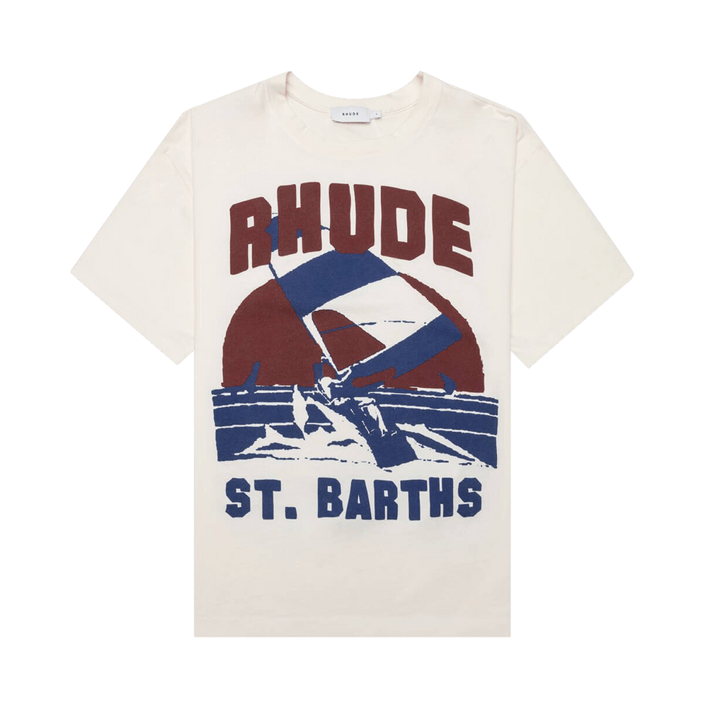 Rhude Windsurf T-Shirt Vintage White