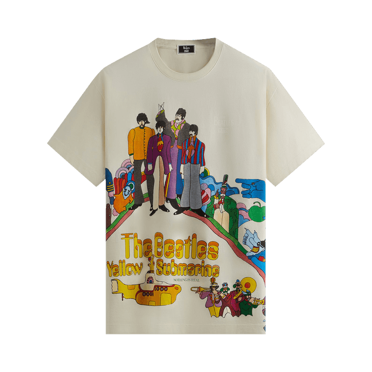 Kith For The Beatles Yellow Submarine Vintage T-Shirt Sandrift