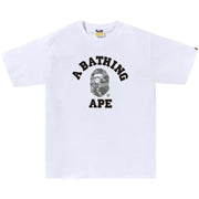BAPE Digital Camo College T-Shirt Black/White