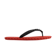 Christian Louboutin Super Loubi Flip Flop Black/Red