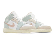 Air Jordan 1 Mid SE GS Scalloped Edge