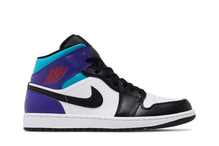 Air Jordan 1 Mid Concord True Red