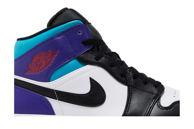 Air Jordan 1 Mid Concord True Red