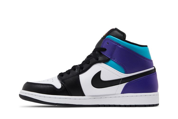 Air Jordan 1 Mid Concord True Red