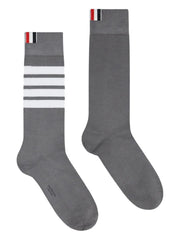 grosgrain-loop tab socks