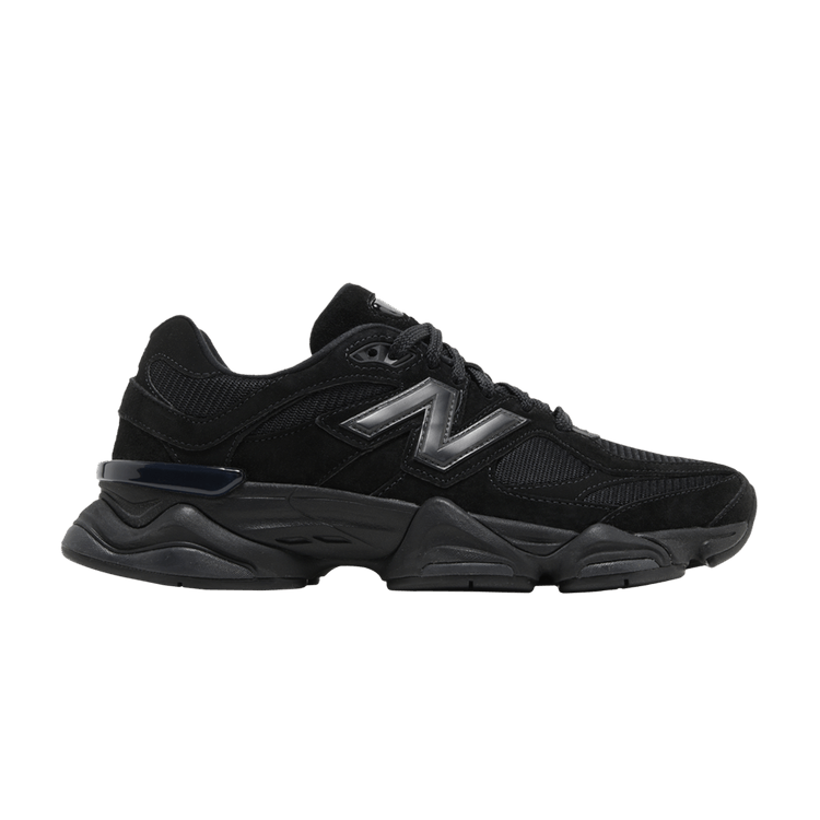 9060 Triple Black Suede