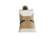 AIR JORDAN 1 MID Off White/BLACK-DESERT