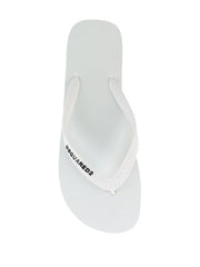 branded flip-flops