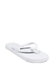 branded flip-flops