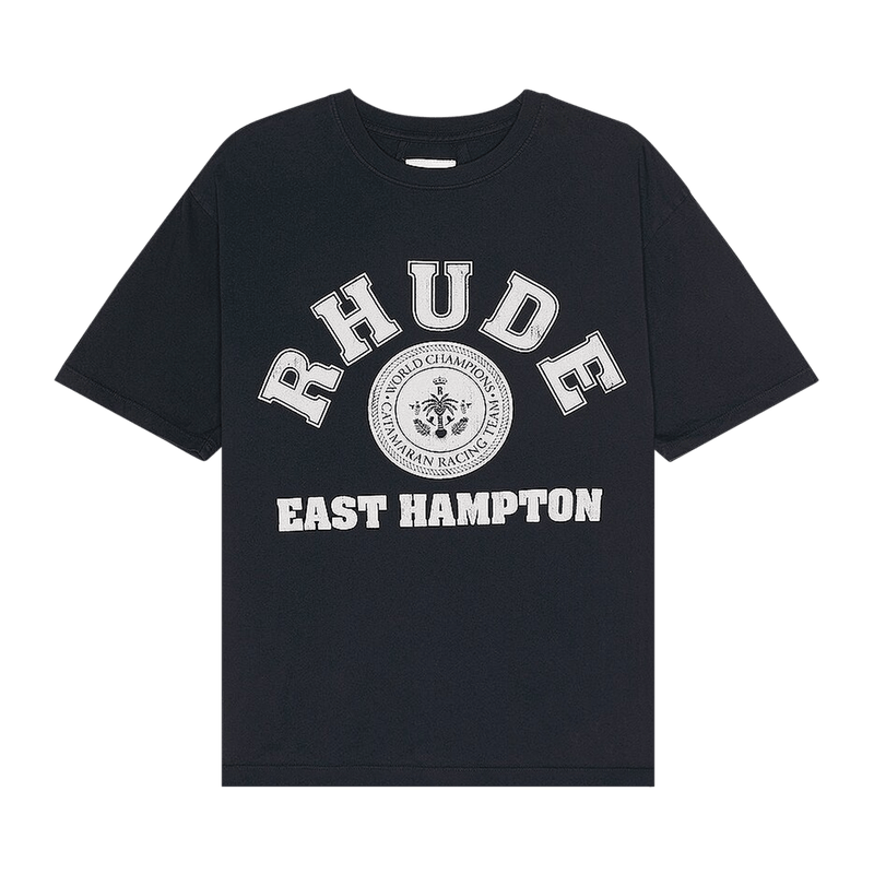 Rhude Hampton Catamaran T-Shirt Vintage Black