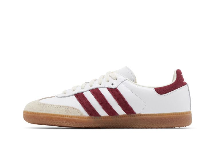 Sporty & Rich x adidas Samba OG White Core Burgundy