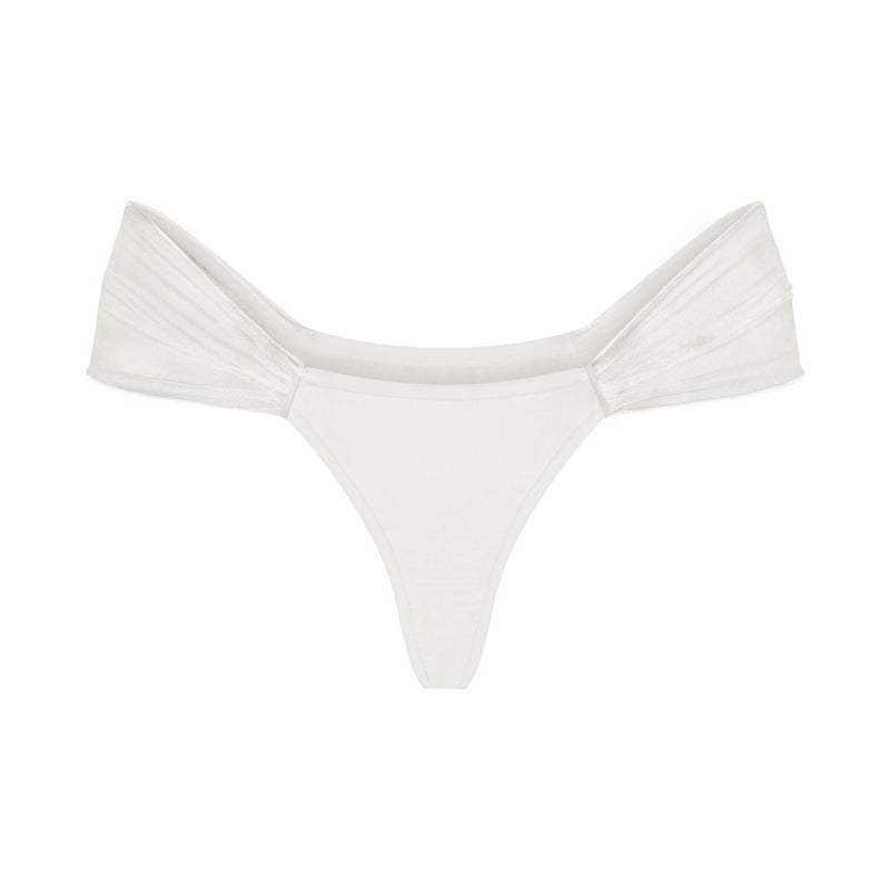Ultra Fine Mesh Draped Thong