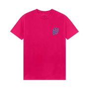 Anti Social Social Club Eyelash T-Shirt Pink