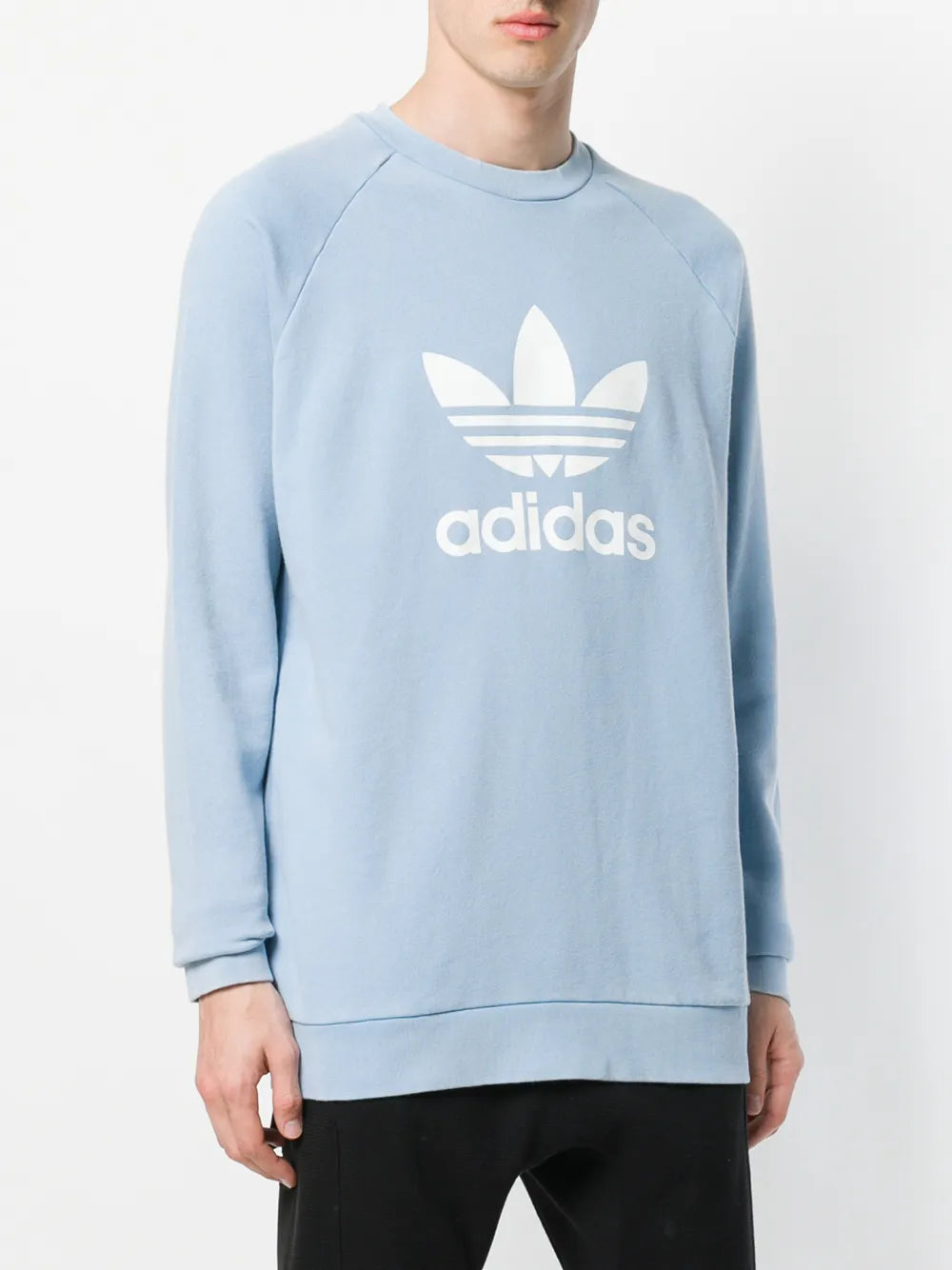 Adidas Originals Trefoil Warm Up crew sweatshirt