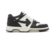 OFF-WHITE Out Of Office OOO Low Tops Black White