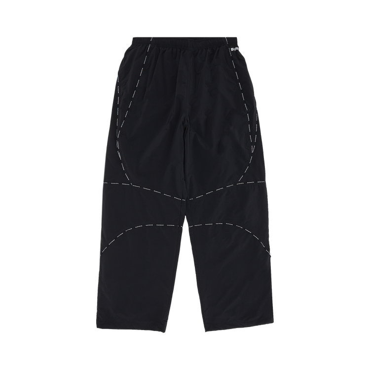 Supreme Logo Piping Track Pant Black