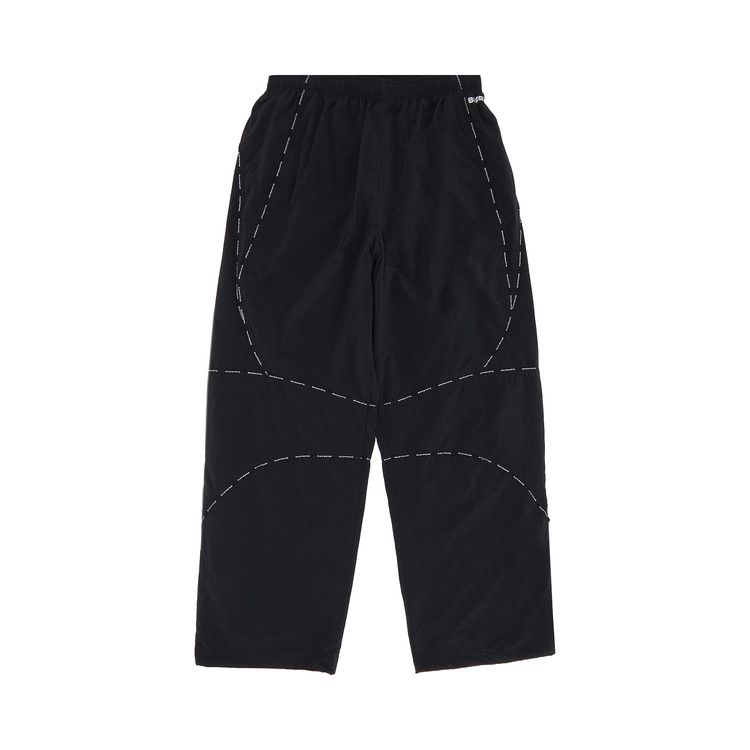 Supreme Logo Piping Track Pant Black