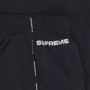 Supreme Logo Piping Track Pant Black