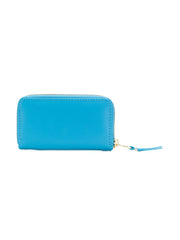 zip-around leather wallet