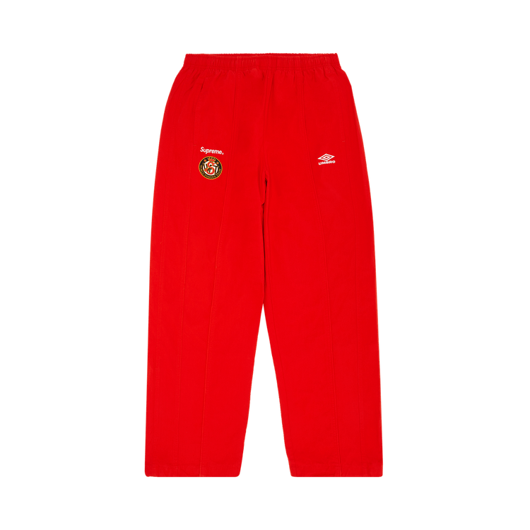 Supreme x Umbro Cotton Ripstop Track Pant Red
