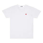 Comme des Garçons PLAY Heart Logo T-Shirt White